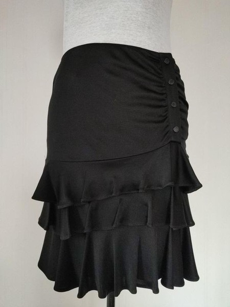 Women Karen Millen Skirt Black Knit 38 / M / 46