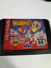 Vtg Sega Genesis Video Game Cartridge Dynamite Headdy  Tested Works