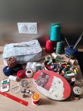 Collection Couture ; DMC, câblé Louis d'or, sartel... Accessoires vintage... 