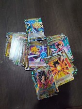 Bandai Dragon Ball Super Card Game Foil Lot Goku, Bardock, Pan, Kamehameha