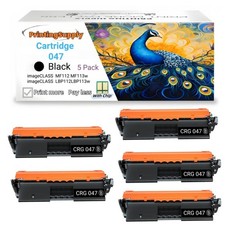 5PK CRG 047 Toner for Canon CRG-047 imageClass MF112 MF113 LBP112 LBP113W