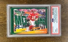 2023 Rookies & Stars Patrick Mahomes Man In Motion Green /25 PSA 9