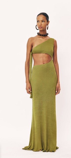 green emerald velvet dress BRUNA DRESS — SICILIAN – SAVANNAH MORROW main image 1