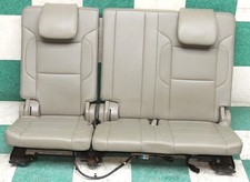 18 Tahoe Beige Leather Rear Backseat Third 3rd Row Power Folding Seat Oe Wty