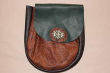 Genuine Handmade in the USA Leather Historical Belt Pouch Medieval Purse