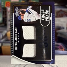 Hyeon-Jong Yang 2022 Panini Absolute Tools Trade Dual Relic MEM SSP /199 ⭐️ MINT