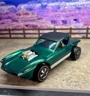Hot Wheels Redline 1968 Original 16 Python Spectraflame Aqua, HK Version