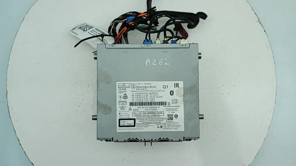 MERCEDES C CLASS STEREO RADIO HEAD UNIT A2059005036 C205 2014 - 2021 - Image 2 of 4