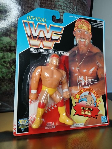  HULK HOGAN  WWF Hasbro 1992 92 Vintage Series 5 N...