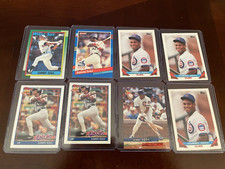 8-Card Lot Sammy Sosa Baseball 1990-1993 Topps, Donruss, Fleer Ultra, Rookies