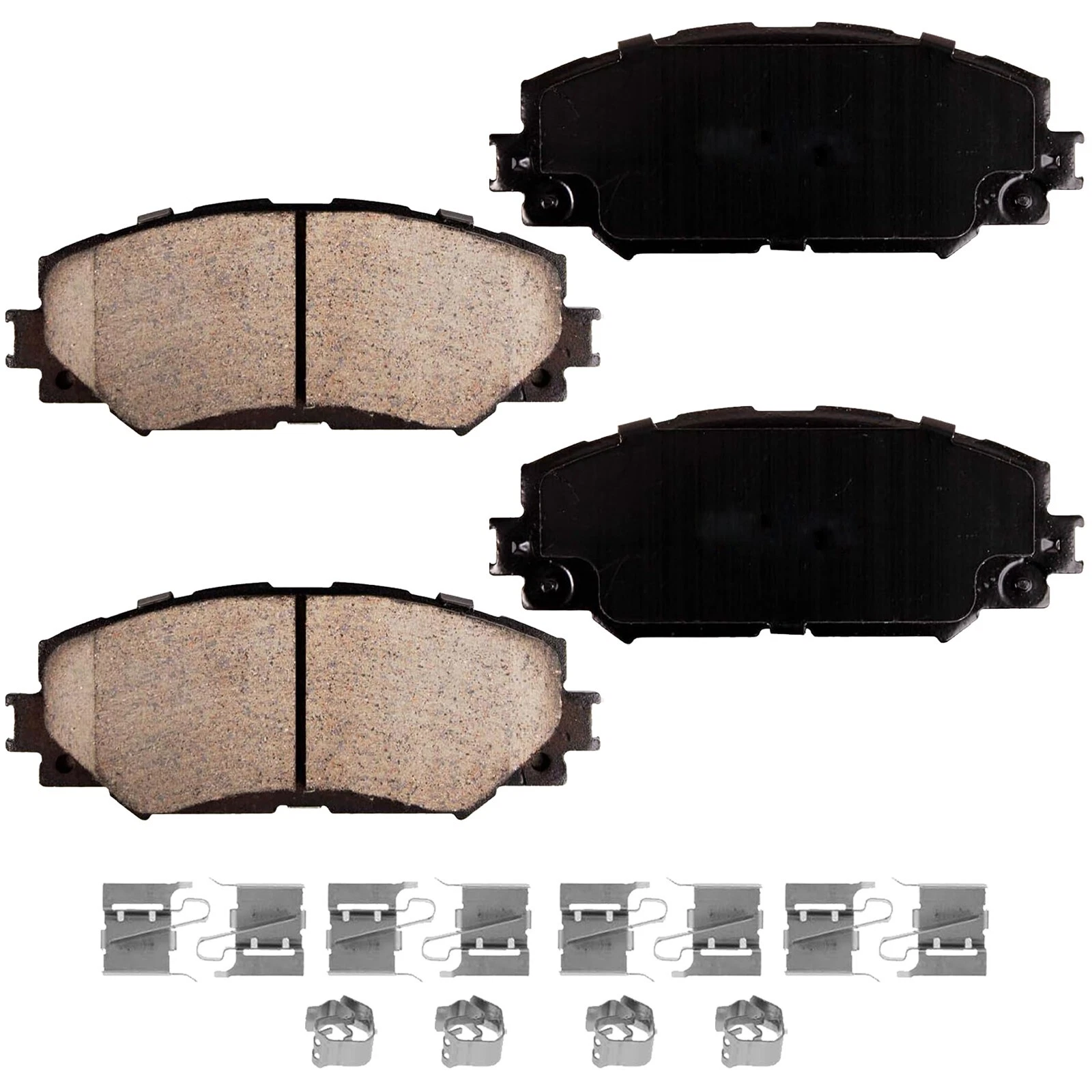 Front Brake Pads for 2009 - 2014 Toyota Matrix 2008 - 2015 Scion xB - Picture 2 of 7