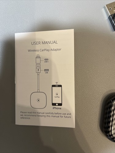 Wireless Carplay Adapter, 2024 Style for Apple OEM Wired CarPlay, Convent Wired - Picture 4 of 6