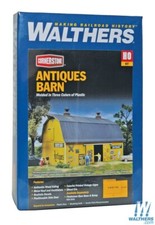 NEW Walthers 933-3339 Antiques Barn Kit HO Scale Train FREE US SHIP