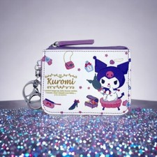 Sanrio Kuromi Card Holder Coin Purse Wallet  Beauty Routine  - US SELLER