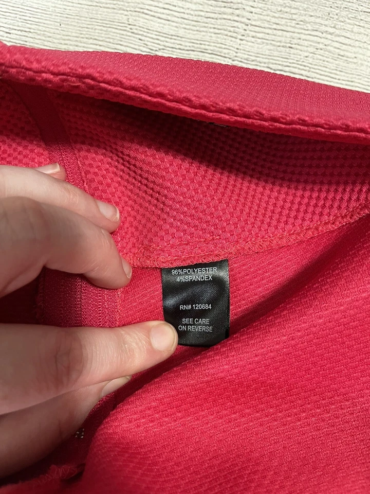 TORRID 22 Hot Pink Dress Shorts High Rise Stretch Zipper Back 3.5” Plus Barbie - Image 4 of 4