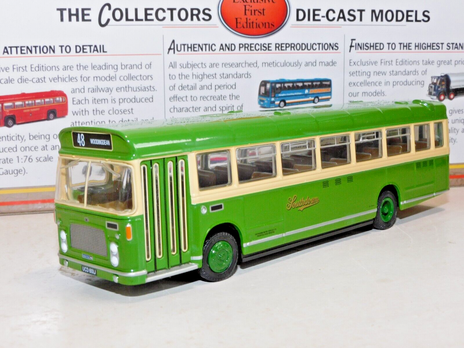 EFE BRISTOL RELL BUS SOUTHDOWN ROUTE 48 WOODINGDEAN 1/76 25210