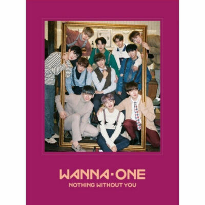WANNA ONE 1-1=0 Nothing Without You Album CD+PhotoBook+2p Card+