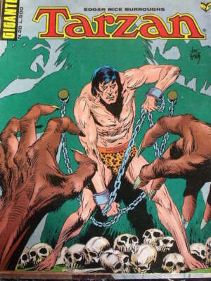 Tarzan Giant No. 20 1975 ed. Ashtray - Text and Drawings by Joe Kubert