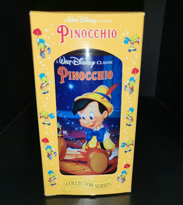 Burger King Disney Classic Collectors Glass 1994 Pinocchio Cup Original Box # 6