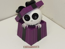 DISNEY TIM BURTON S THE NIGHTMARE BEFORE CHRISTMAS JACK IN GIFT BOX RESIN NEW