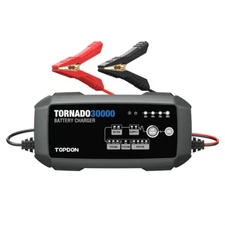 TOPDON USA T30000 Tornado30000 30A 12V/24V Smart Charger and Power Supply Charge