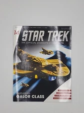Eaglemoss Star Trek MAGAZINE ONLY *No Ship* #14 Cardassian Galor Class