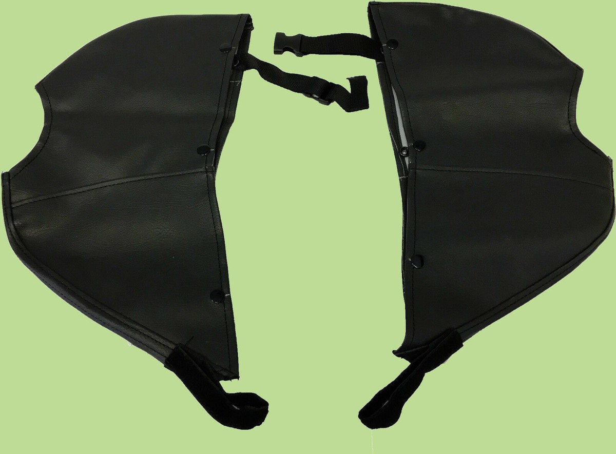 お値下げUSED RACINGストック パンチガード付ストラップなしSL105 Soft Lowers Engine Guard Chaps for Yamaha Roadliner
