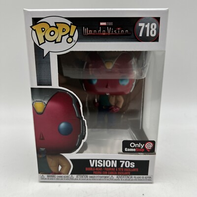 NEW - Funko Pop Wanda Vision, Vision 70s #718 Special Edition