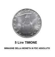 Repubblica Italiana Lire 5 Lire dal 1951 al 2001 Scegli da TENDINA