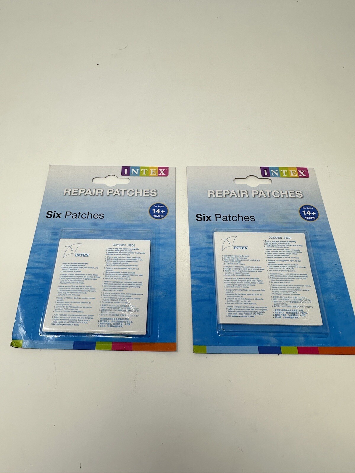 Intex Repair Patches Each Patch 7 1/2 sq in 6 Patches Lot Of