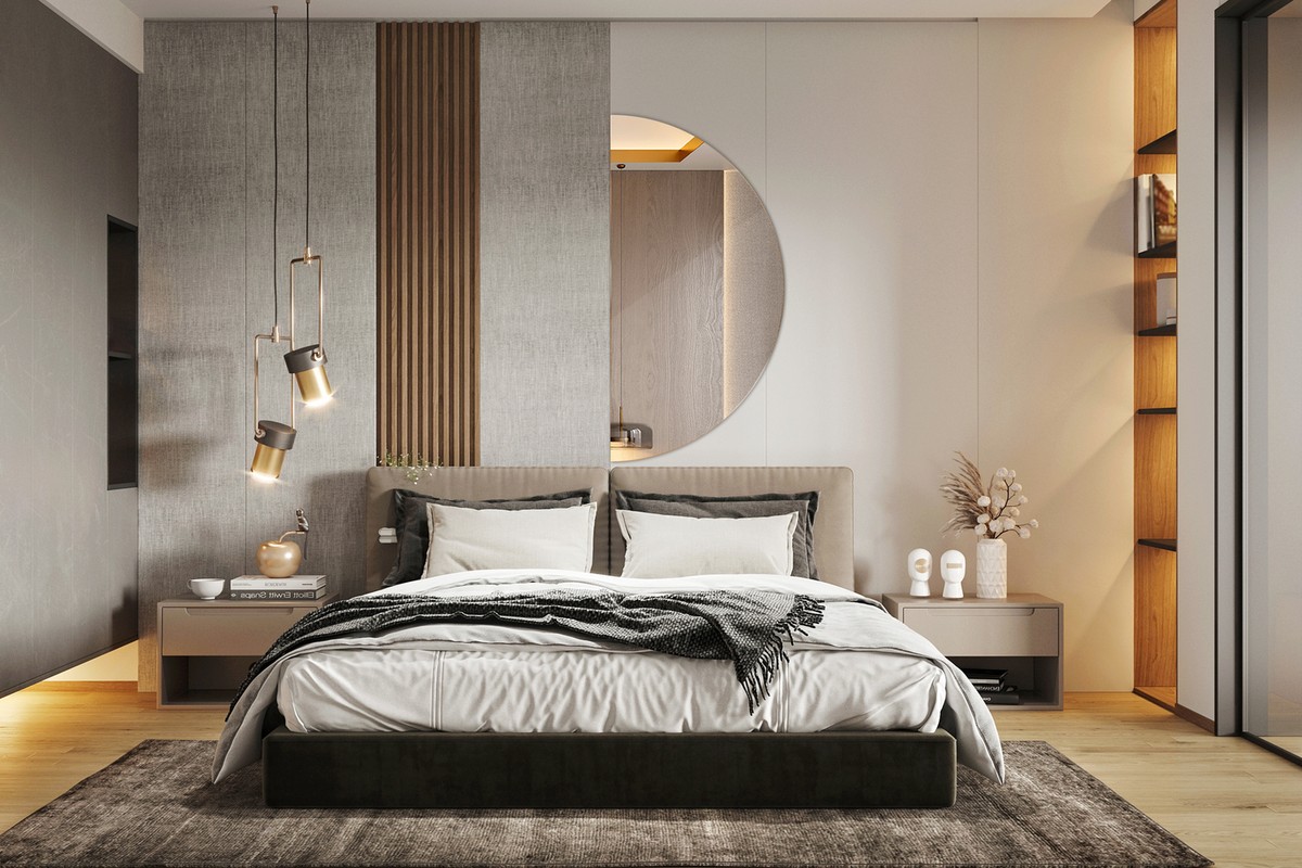 60 cm Half Circle Mirror Wall Hanging Mirror Bathroom