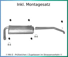 Auspuffanlage für Peugeot Boxer III 3.0 HDi ab 03/11 Auspuff Montagesatz