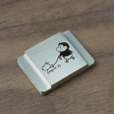 Camera Hot Shoe Cover Protect Cap Cartoon Brass