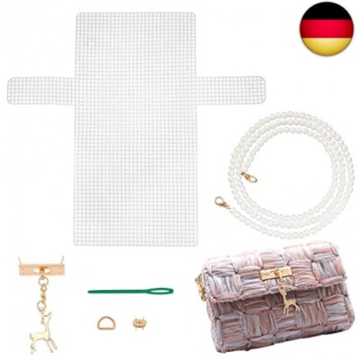 CHGCRAFT Kunststoff Mesh Canvas Sheet Kit, Plastic Canvas Kreuzstich Stoff