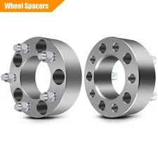 2x 2" Thick 5x5 to 5x5 For Jeep Wrangler Grand Cherokee GMC Safari Wheel Spacers