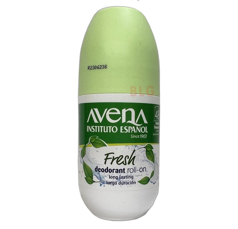 Instituto Espanol AVENA FRESH Deodorant Antiperspirant Roll-On Desodorante 1Pack