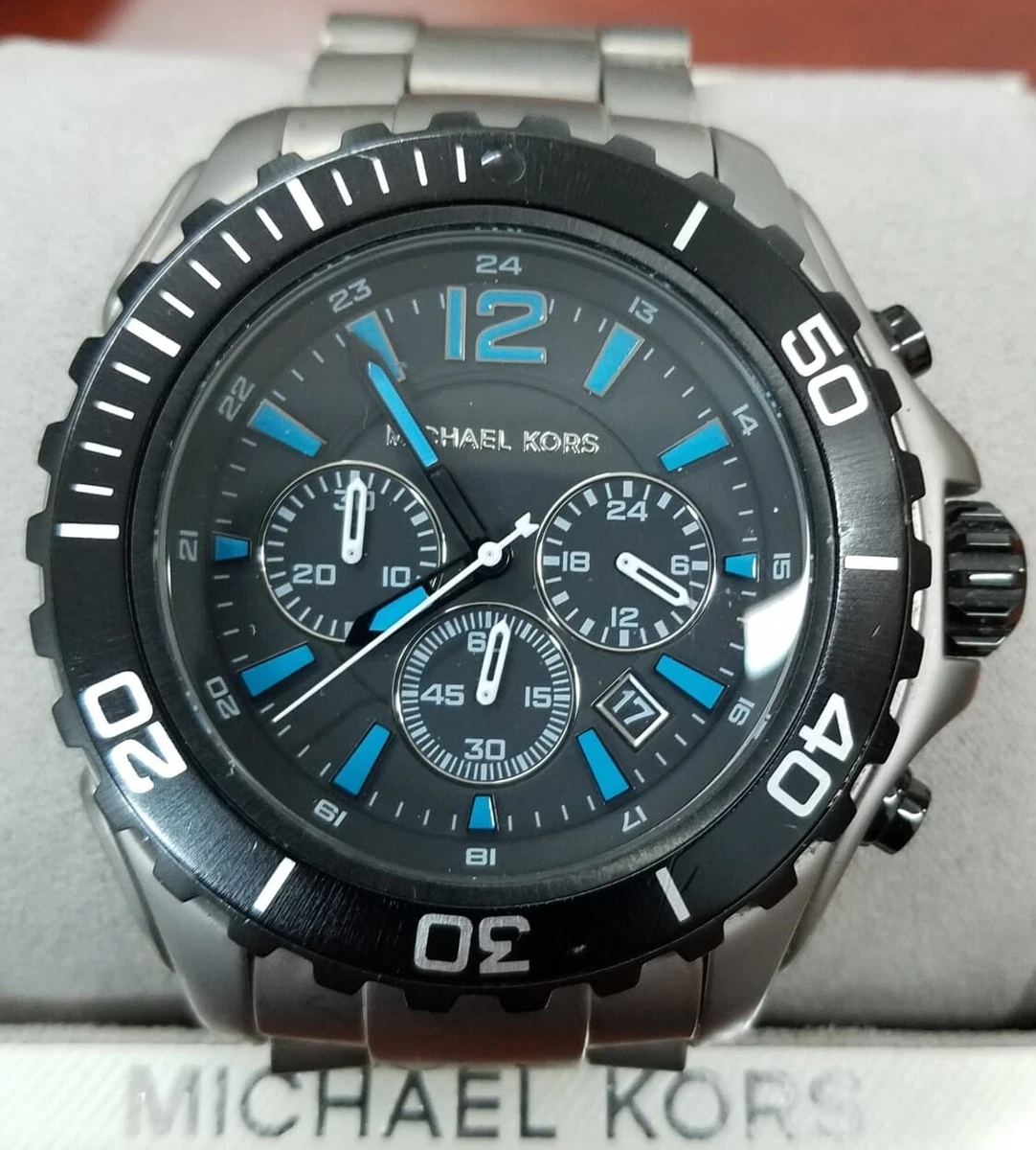 Michael Kors Men s Chronograph Drake Titanium Bracelet Watch 47mm MK8231