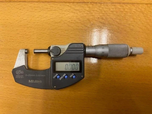 Mitutoyo Digital micrometer 395-271-30 BMD-25MX IP65 Spherical 0-25 mm 0.001 mm