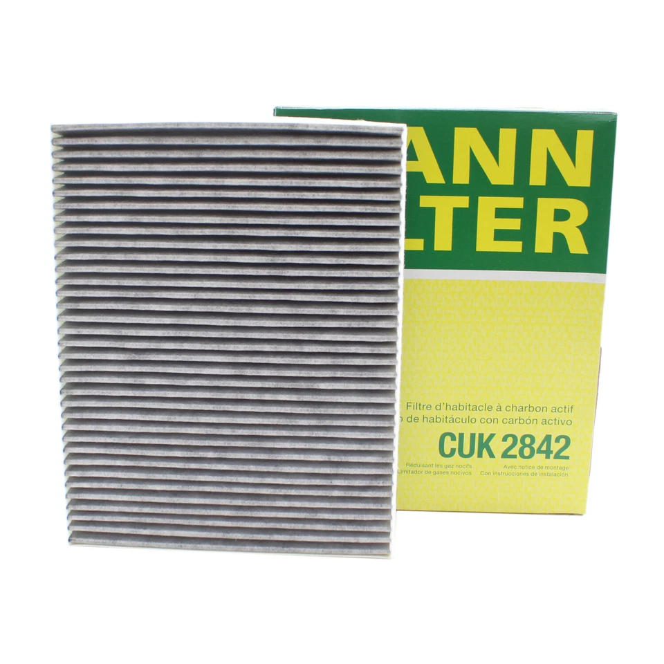 适用于奥迪 Q7 保时捷 Cayenne VW Touareg Cabin 空气过滤器 CUK2842 Mann — 第 3/4 张图片