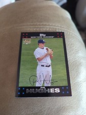 2007 Topps Update #UH162 Phil Hughes Rookie New York Yankees RC