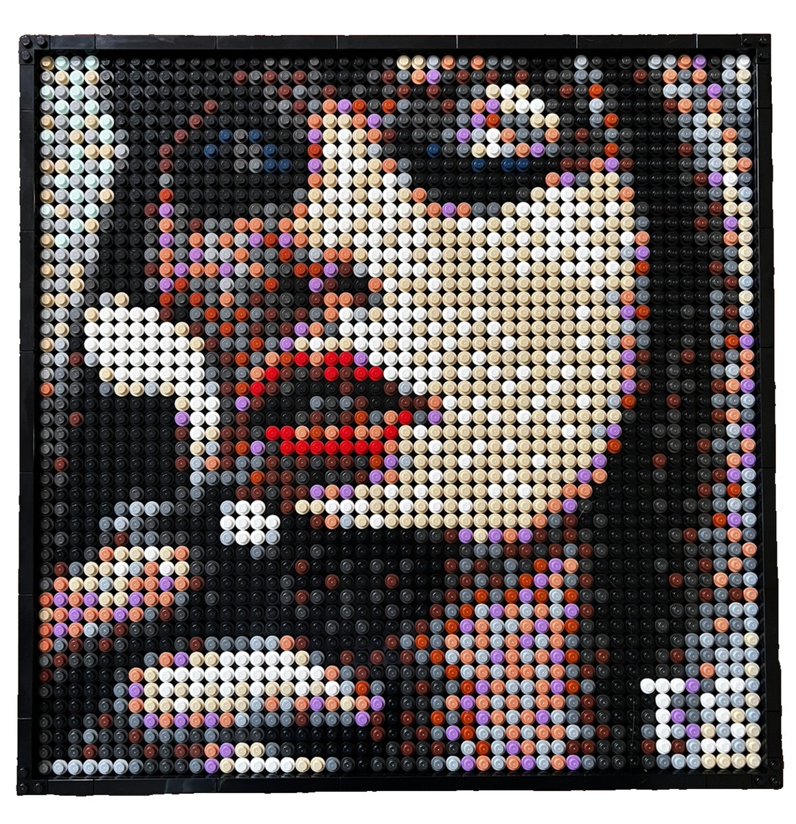 LEGO Taylor Swift Handmade Wall Art. Midnights Album Cover