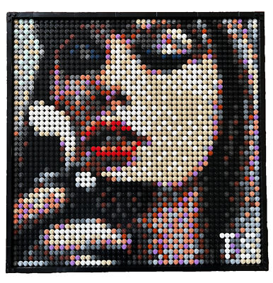 LEGO Taylor Swift Handmade Wall Midnights Album 15x15in - Main Image
