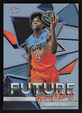 2021-22 Topps Chrome Overtime Elite #FP-9 Malik Bowman Future Problems Card