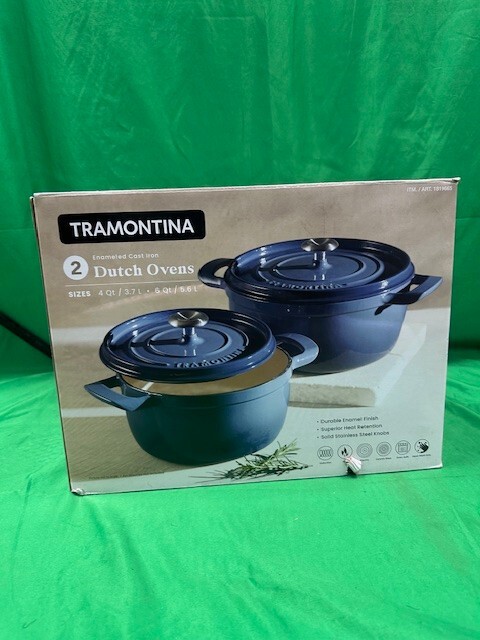 Tramontina Cast Tramontina 2pk Dutch Oven Tramontina 4-quart