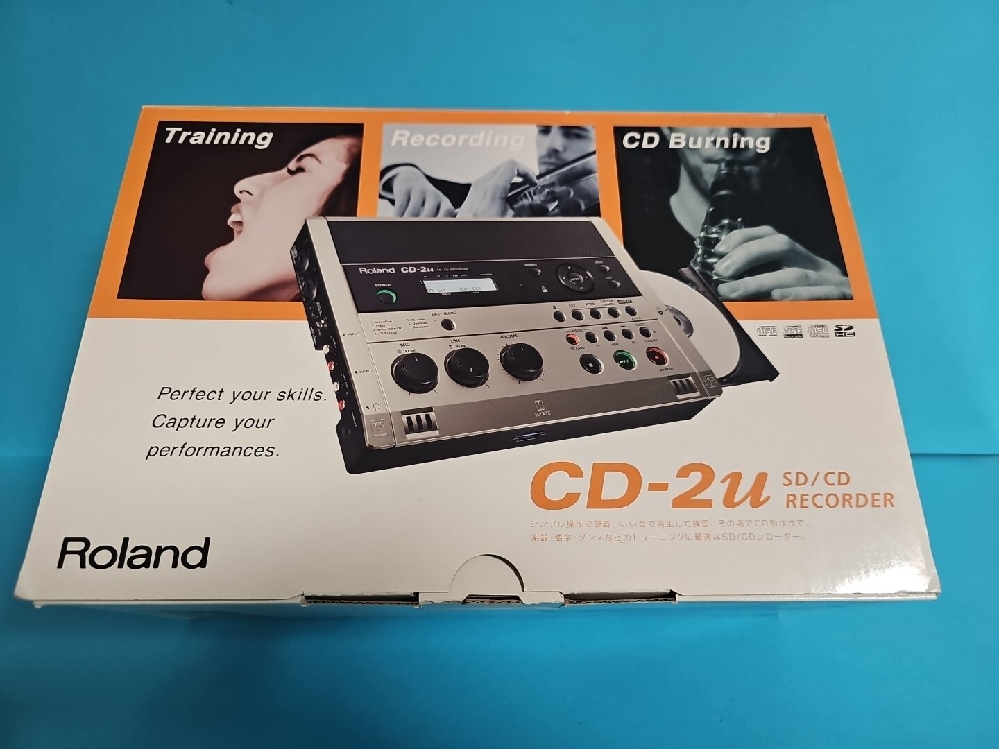 美品Roland ローランド Roland ローランド CD-2u CD/SD カード 