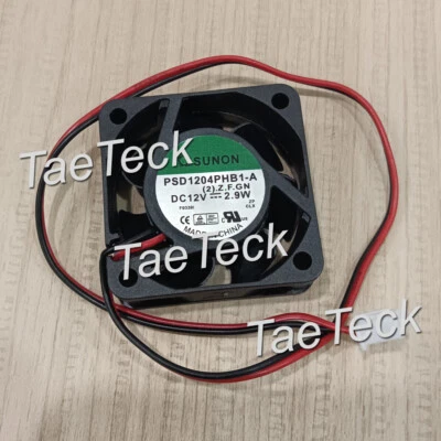 SUNON PSD1204PHB1-A 40X40X15MM 4015 DC12V 2.9W 2-PIN Cooling Fan/