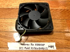838855P Condenser Fan ASM DCS 36" Built-in Model RS36W80RUC1 Refrigerator M89