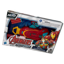 Nerf Marvel Avengers Mech Strike IRON MAN Strikeshot Gauntlet Brand New