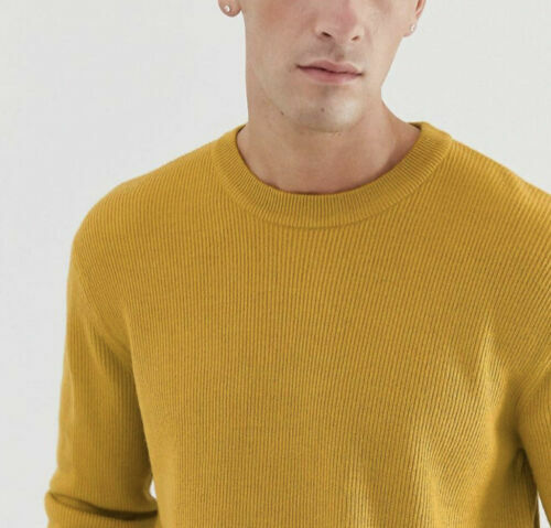 Yellow Sweater Outfit Mustard Jumper Men Jeans High Neck Mustard