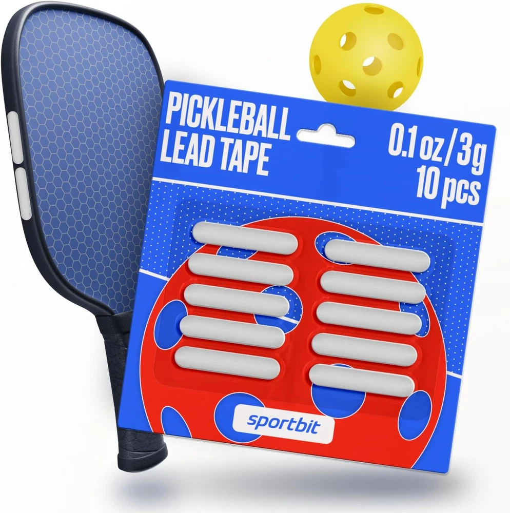 Pickleball Paddle Lead Tape – Pre-Weighted 3g Strips for Power, Spin & Control